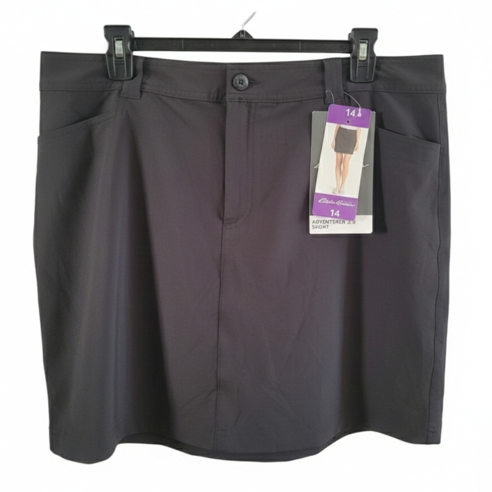 Eddie Bauer Women's Gray Mini Skirt